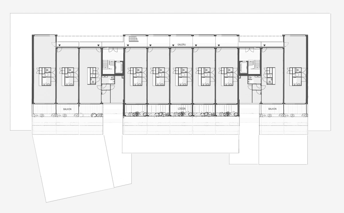 plattegrond appartementen