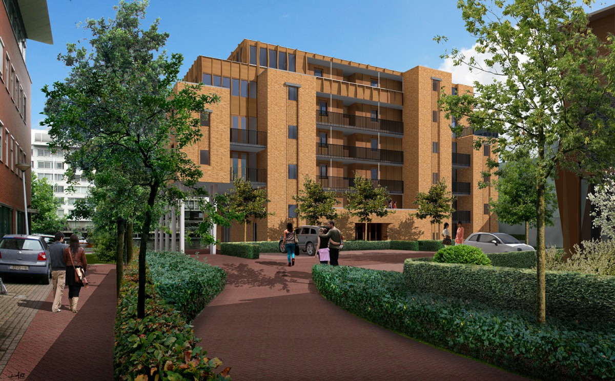 aanzicht binnentuin aanzicht binnentuin