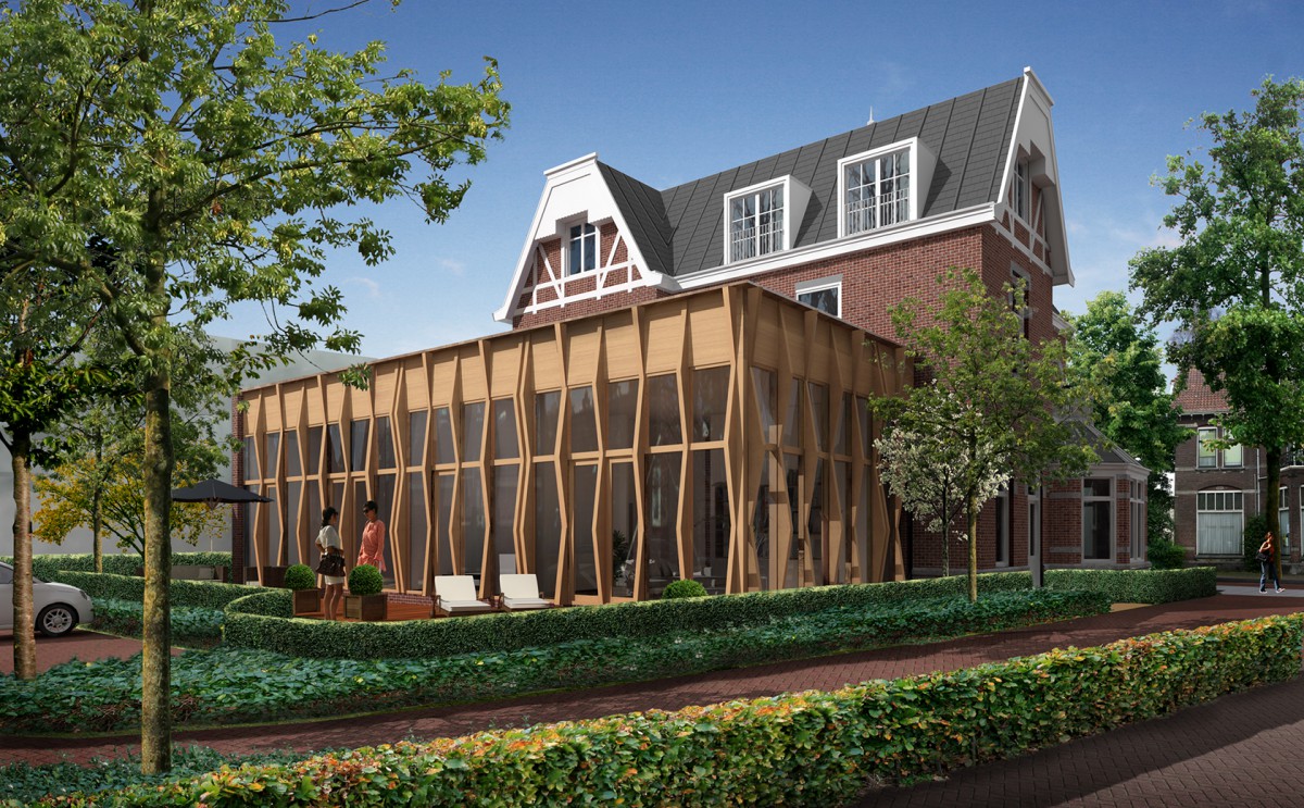 aanzicht binnentuin aanzicht binnentuin